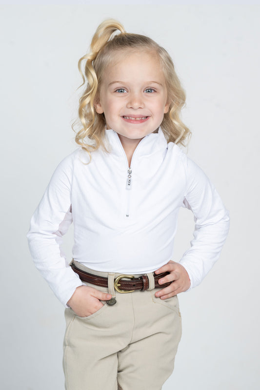 EIS Kids Small 4-6 White COOL Sun Shirt ®