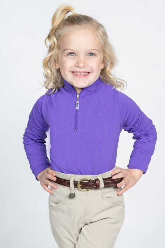 EIS Kids Small 4-6 Purple COOL Sun Shirt ®