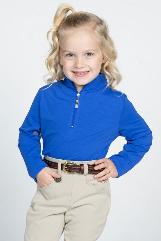EIS Kids Small 4-6 Sapphire COOL Sun Shirt ®